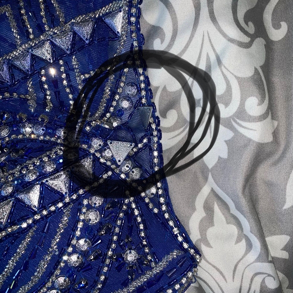 Royal Blue Prom Dress - Picture 8 of 8